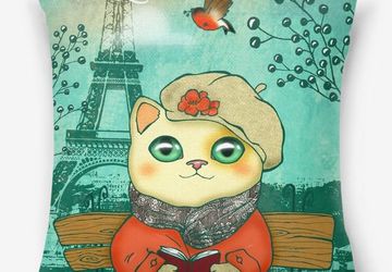 Подушка "Из Парижа с любовью"