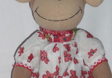 Обезьянка - интерьерная игрушка