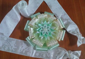 Бант на выписку.