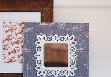 Декупаж зеркала