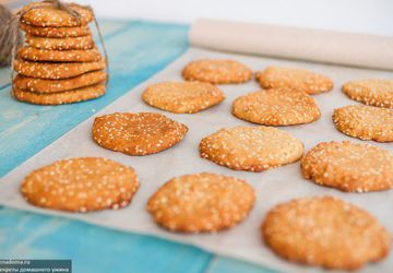 Рецепт-выручалочка: Кунжутное печенье!