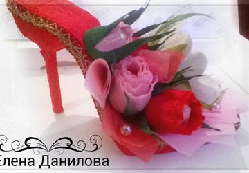 подарок с конфетами