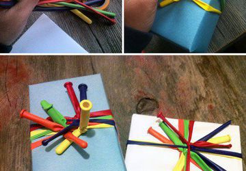 Необычное применение воздушных шариков.