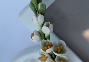 Ободок "Веточка яблони"