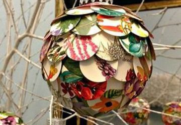 Новогодние игрушки своими руками