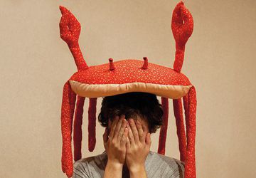 Подушка-игрушка "Краб"