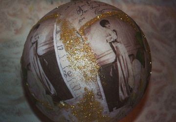 блестки ретро салфетки