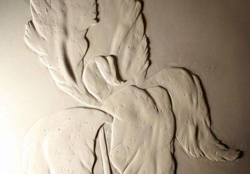 Роспись декоративной штукатурки в интерьере - делаем сами