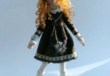 Текстильная кукла. Авторская работа