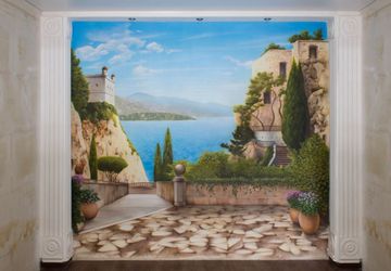 Блог посвящен художественной росписи стен