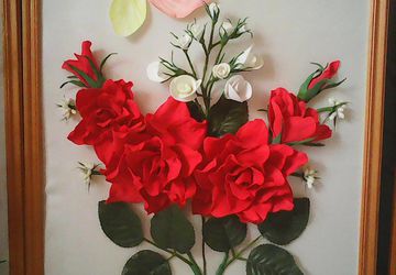 Картина с цветами