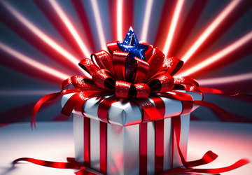 How to make a gift for 4th of July