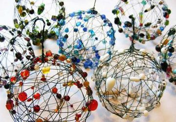 Новогодние украшения своими руками