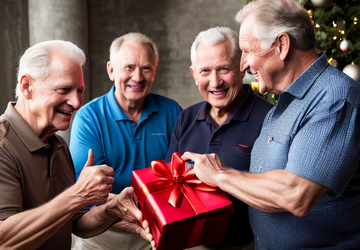 How to make a gift for senior men