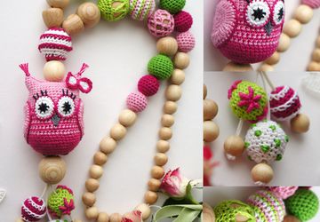 Слингобусы "Совушка Розочка"