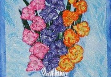 Картины из соленого теста своими руками