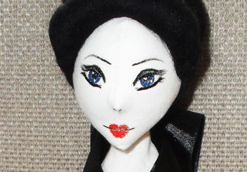 Текстильная кукла "Японочка"