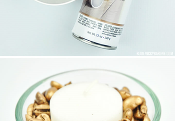 Золотые кофейные зерна.