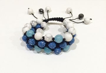 Браслет "Снег и лед"