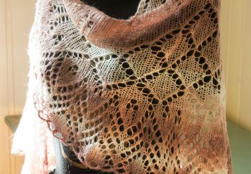 шаль "Песочная"