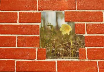 Псевдо-кирпичная кладка. Делаем имитацию стены из кирпича