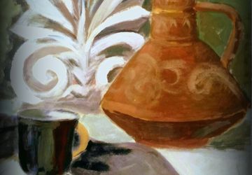 натюрморт с атрибутами античности