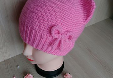 Шапочка с ушками