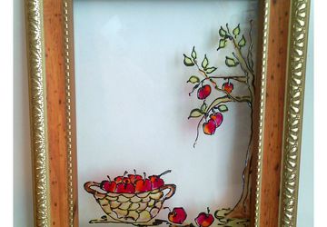 Фоторамки с витражным рисунком на заказ