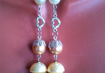 Серьги Жемчужное барокко