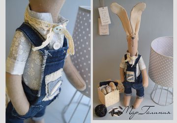 Зайка Тильда ручной работы