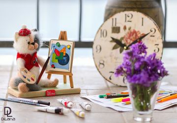 Эксклюзивная интерьерная игрушка ручной работы.