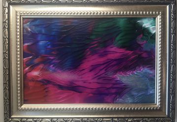 Картина фантазии, акрил