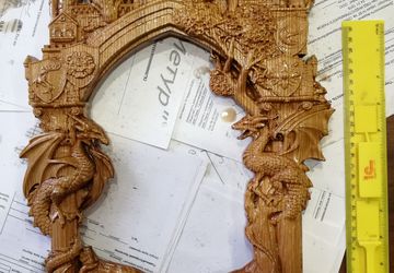 Рамка под зеркало