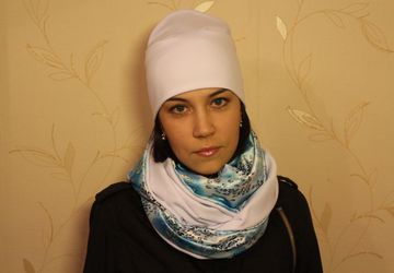 Комплект снуд и шапка "Свежесть"