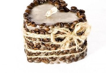 Делаем кофейную свечу своими руками!