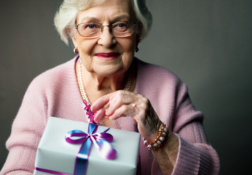 How to make a gift for new grandma