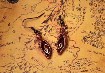 Серьги "Око Саурона"