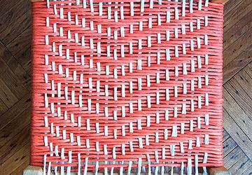 Как сделать плетеный табурет своими руками