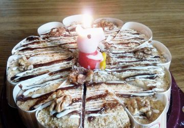 Пеппа свечка для торта.