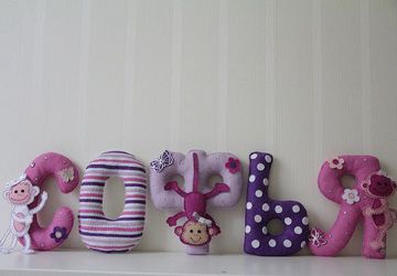 Именная гирлянда из фетра.