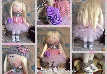 Кукла интерьерная ручной работы