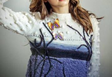 Свитер "Бабочки"