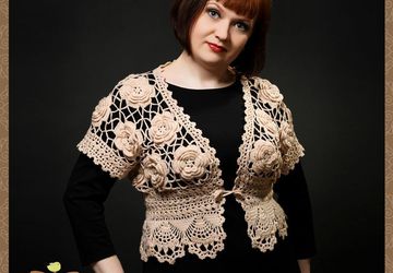 Болеро "Чайная роза"