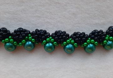 Колье "Ежевика"