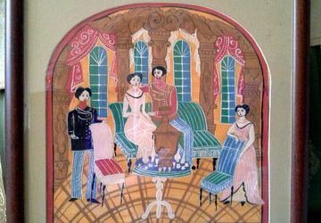 Городецкая роспись