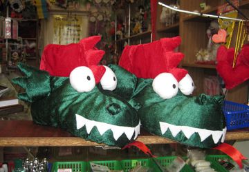 Комнатные тапки "Драконы"