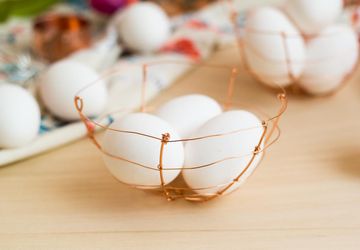 Невесомые пасхальные корзинки своими руками