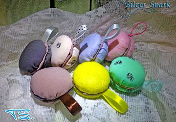 Мастер-класс подвески "пирожное Macaron"