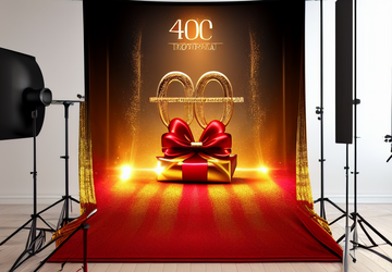 How to make a gift for 40th anniversary