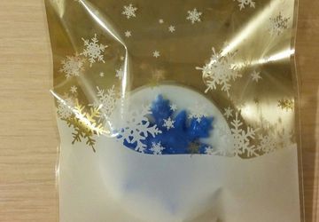 Мыло ручной работы Снежинка